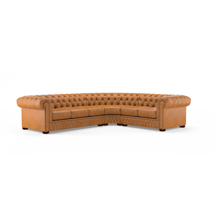 Chesterfield Corner Unit (3x2) - Sale  from Sofas by Saxon UK