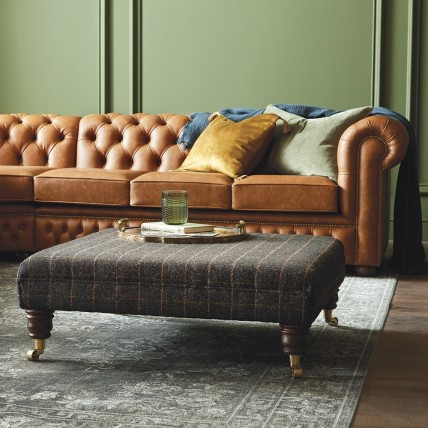 Harrow Footstool - Sale from Sofas by Saxon UK