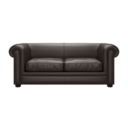 Hampton 3 Seater Sofa Essential Brown - In Stock from Sofas by Saxon UK