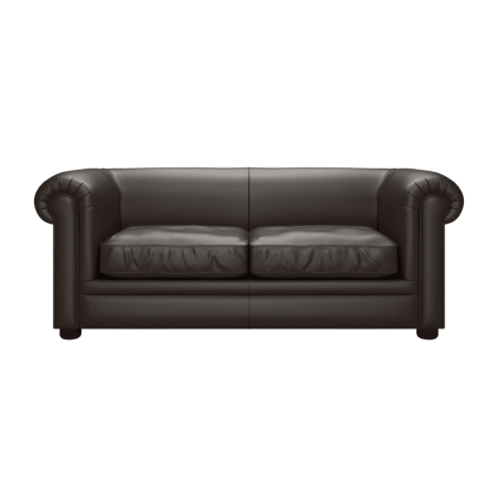 Hampton 3 Seater Sofa Essential Brown - In Stock from Sofas by Saxon UK