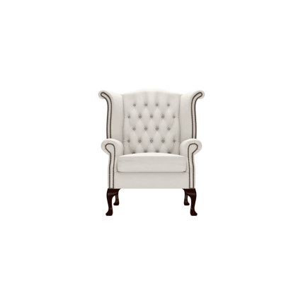 Scroll Chair Modern Winter White - In Stock from Sofas by Saxon UK