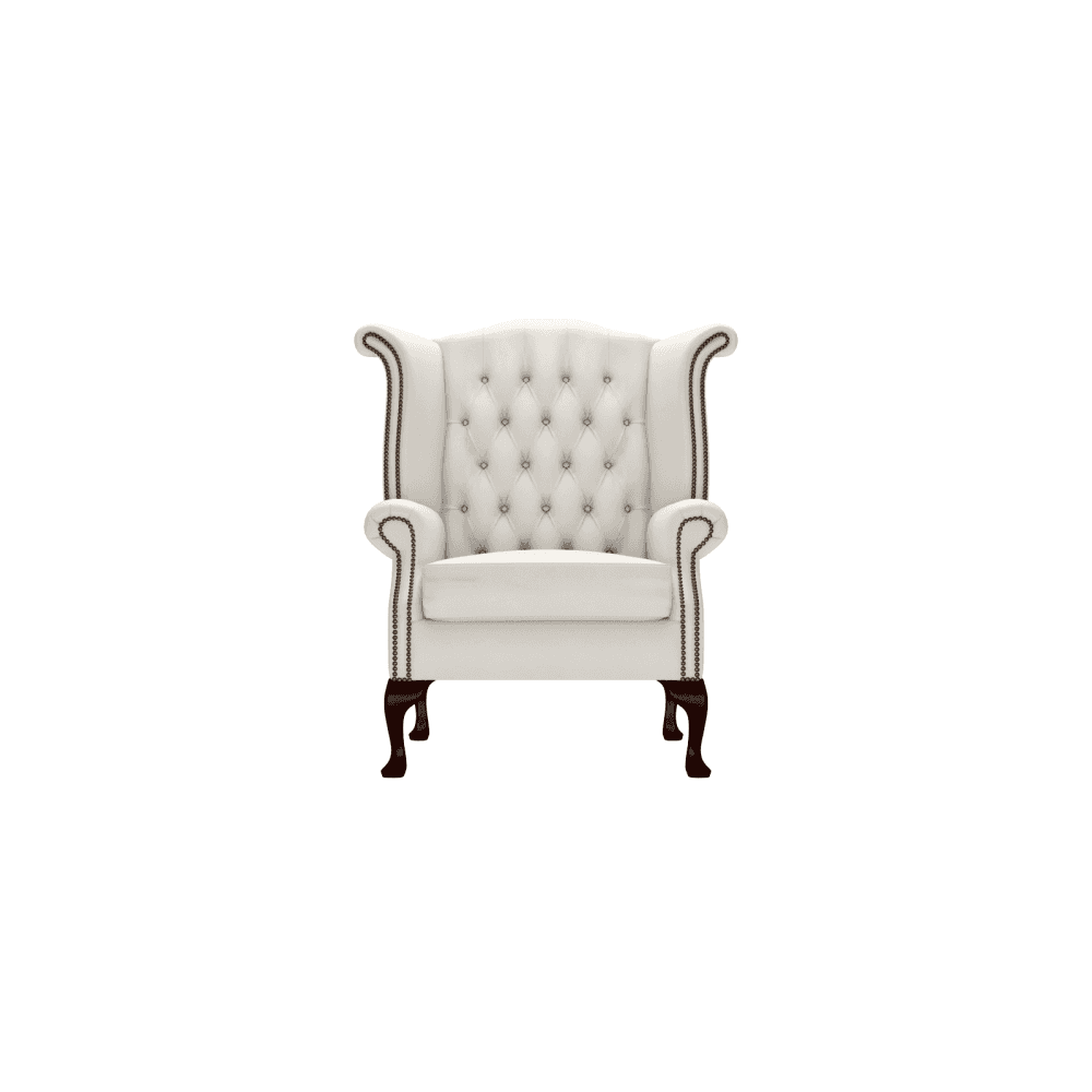 Scroll Chair Modern Winter White - In Stock from Sofas by Saxon UK