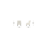 Classic Chair Essential Cream Black Finish Antique Studs - In Stock from Sofas by Saxon UK