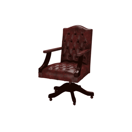 Gainsborough Swivel Chair - Chesterfield Chairs from Sofas by Saxon UK